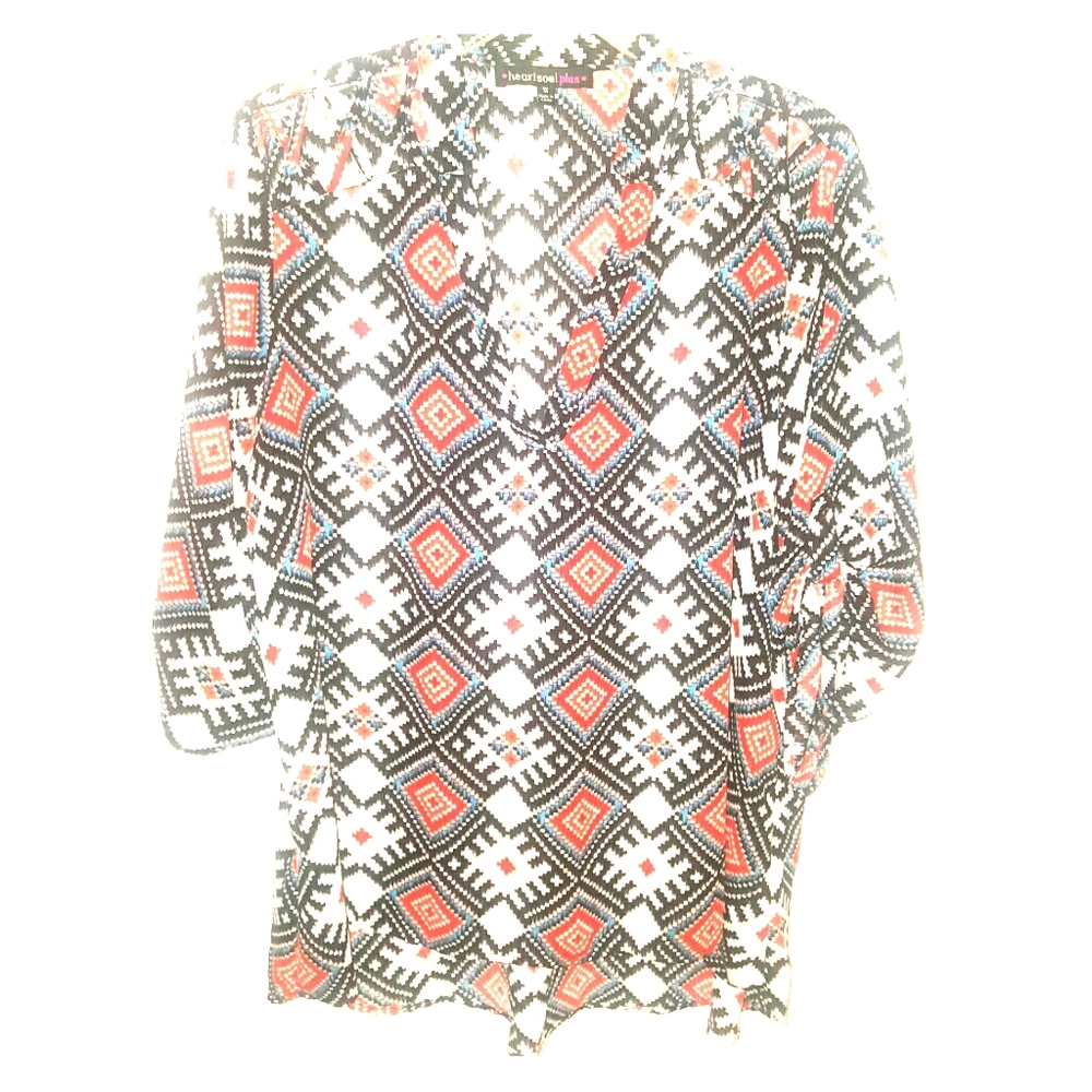 Tunic/ half sleeve boutique top